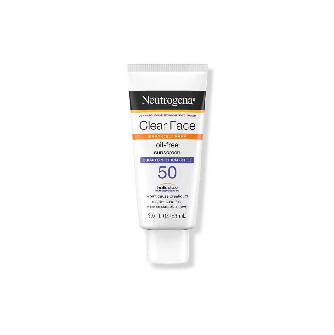Picture of Neutrogena Clear Face Oil Free Sunscreen SPF 50 (88 ml)