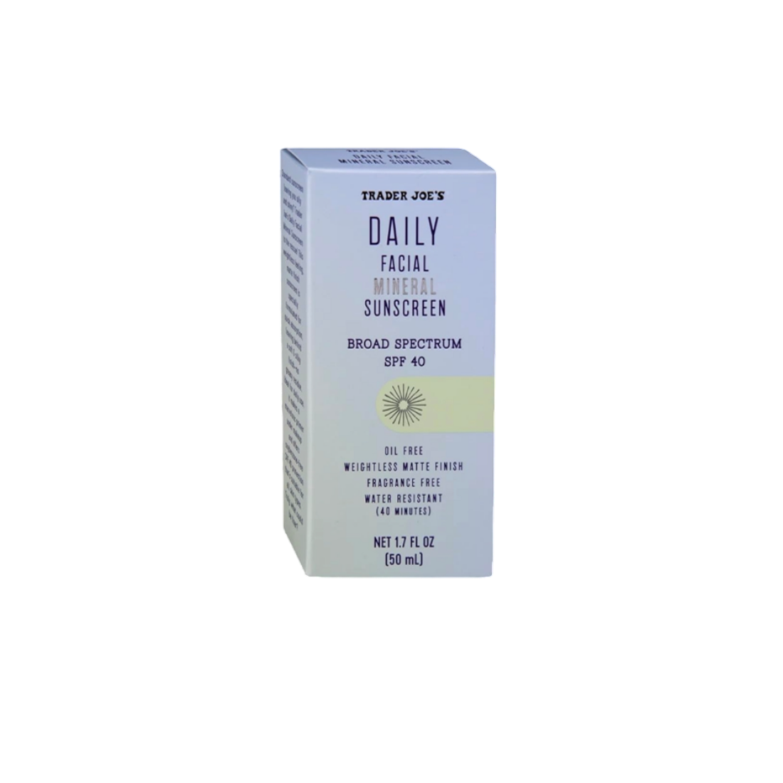 Picture of Trader Joe's Mineral  Sunscreen (50 ML)